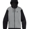 Burton M Oak Full-Zip Hoodie 1 Burton M Oak Full-Zip Hoodie -winter gloves shop 162241 020 Alternate 2