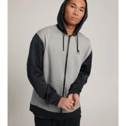 Burton M Oak Full-Zip Hoodie -winter gloves shop 162241 020 Large