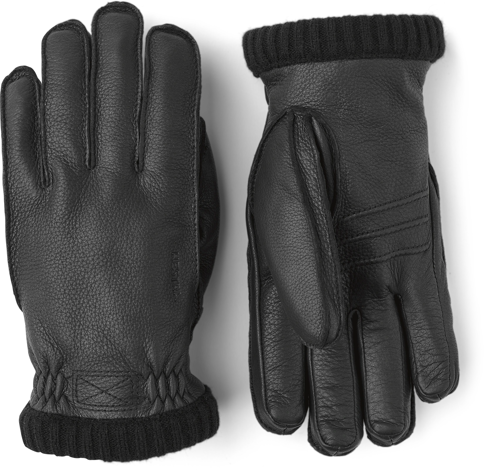 Hestra Deerskin Primaloft Rib - 5 Finger 3 Hestra Deerskin Primaloft Rib - 5 Finger