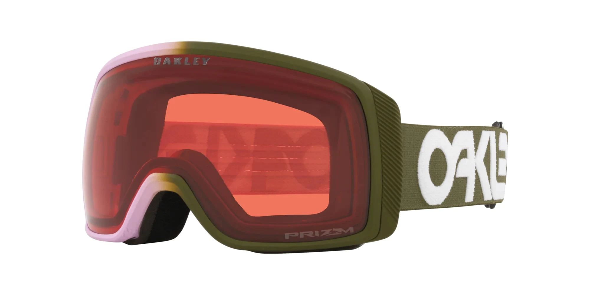 Oakley Flight Tracker S_Origins Lav_ DBr_Przm Snow Rose Olijfgroen One