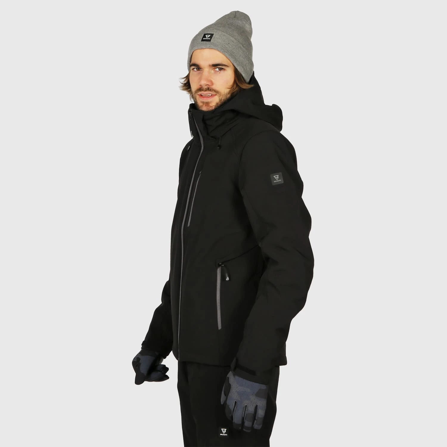 Brunotti Marsala_N Mens Softshelljacket 4 Brunotti Marsala_N Mens Softshelljacket - Afbeelding 2