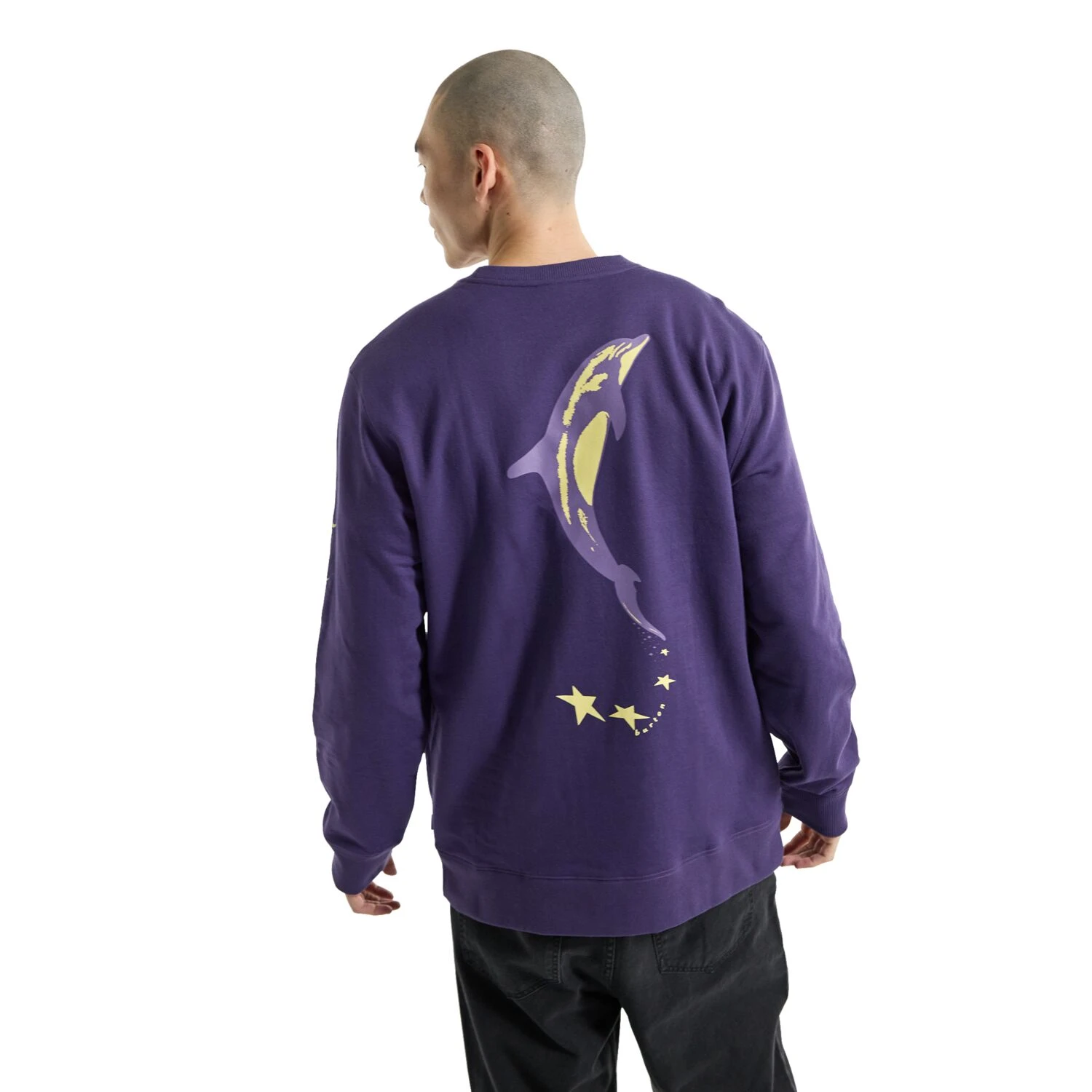 Burton Mens 1996 Dolphin Crew 6 Burton Mens 1996 Dolphin Crew - Afbeelding 4