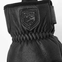 Hestra Alpine Leather Primaloft Mitt -winter gloves shop Hestra Alpine Leather Primaloft Mitt 2023 100 Black 3