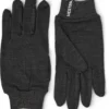 Hestra Merino Wool Liner Active - 5 Finger 2 Hestra Merino Wool Liner Active - 5 Finger -winter gloves shop Hestra Merino Wool Liner Active 5 f 2023 390 Charocoal 1