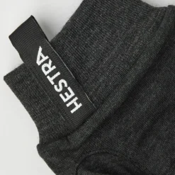 Hestra Merino Wool Liner Active - 5 Finger 7 Hestra Merino Wool Liner Active - 5 Finger -winter gloves shop Hestra Merino Wool Liner Active 5 f 2023 390 Charocoal 2