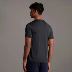 Lyle And Scott Sleeve Tape Stretch Tee 8 Lyle And Scott Sleeve Tape Stretch Tee -winter gloves shop Lyle M Sleeve Tape Stretch 2023 True Black 3