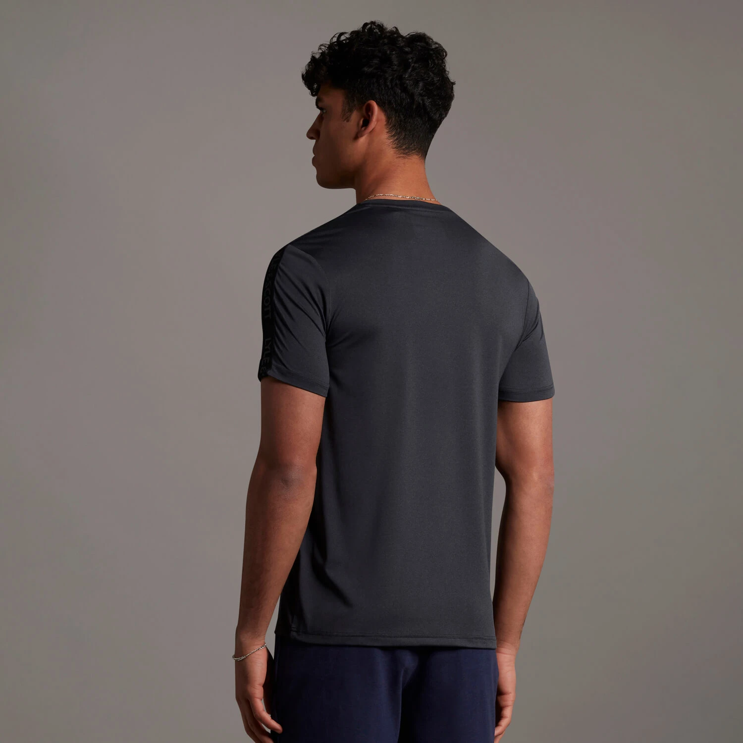 Lyle And Scott Sleeve Tape Stretch Tee 5 Lyle And Scott Sleeve Tape Stretch Tee - Afbeelding 3