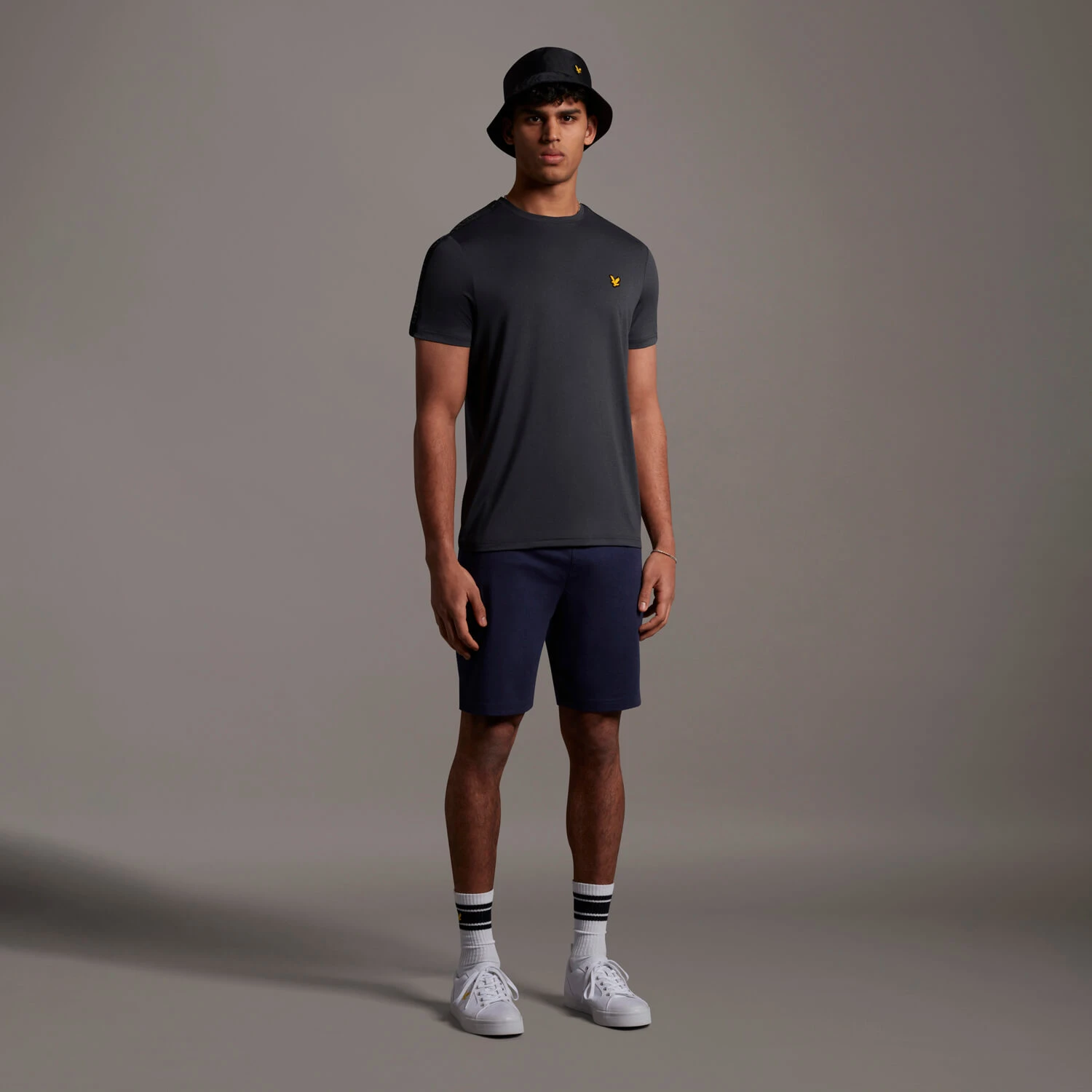 Lyle And Scott Sleeve Tape Stretch Tee 6 Lyle And Scott Sleeve Tape Stretch Tee - Afbeelding 4