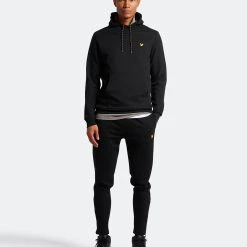 winter gloves shop -winter gloves shop Lyle and Scott Fly Fleece Trackies 2023 black 2