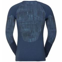 Odlo M BL TOP Crew Neck L/s BLACKCOMB 12 Odlo M BL TOP Crew Neck L/s BLACKCOMB -winter gloves shop Odlo M Blackcomb Top Crew Neck LS Estate Blue 2022 2