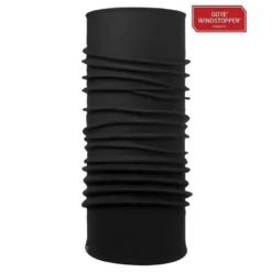 Buff Windproof Solid New Black Zwart One